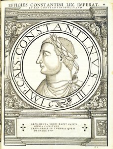 ローマの東西の司令官による古代の硬貨の最も真実な画像からなる、チューリッヒのアンドレアスゲスナーによって印刷されたルドルフヴィッセンバッハの彫刻、15 作： Hans Rudolf Manuel Deutsch